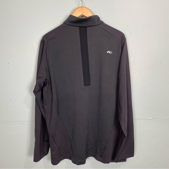 Kjus Delian Half Zip Gray Pullover Sweater Sz 2XL - Picture 6 of 7